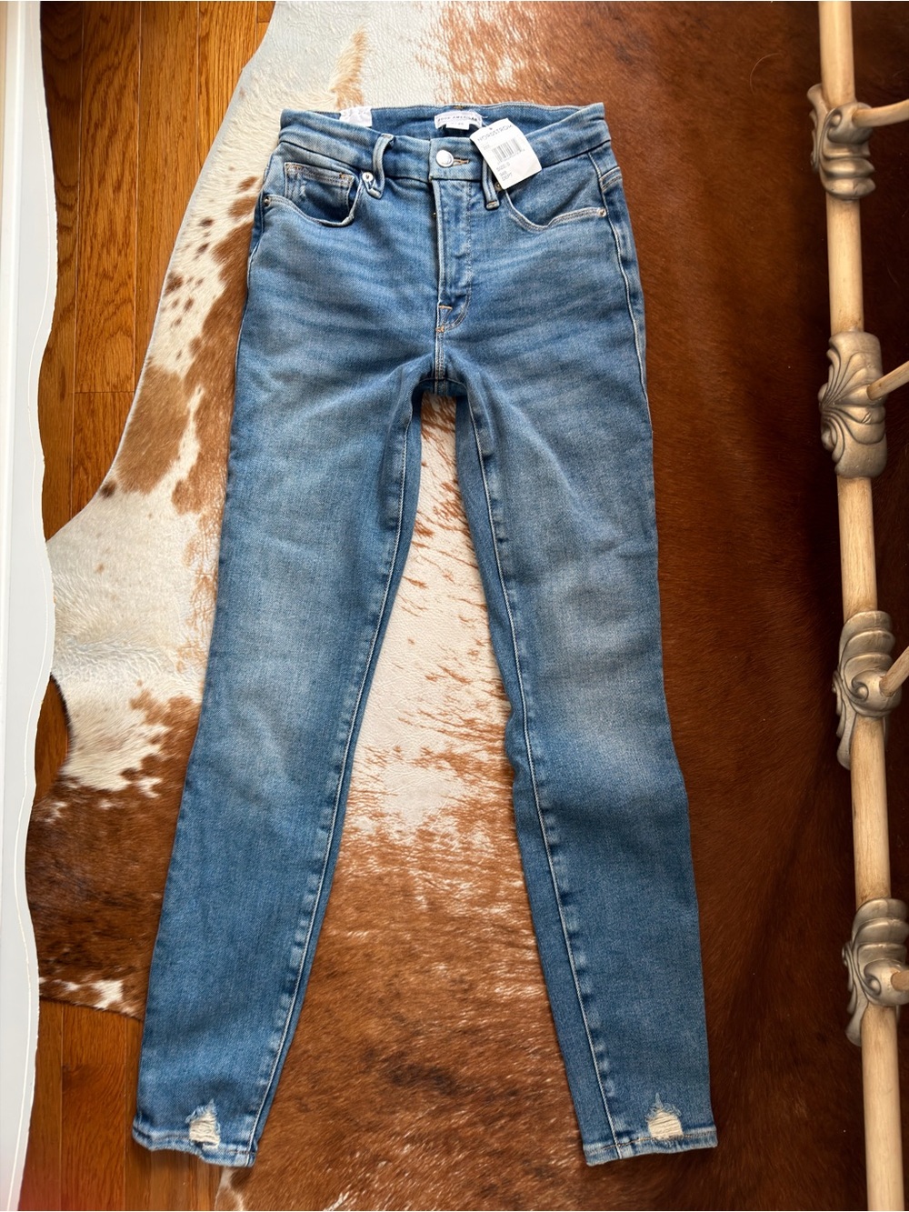 Good American Blue Skinny Jeans